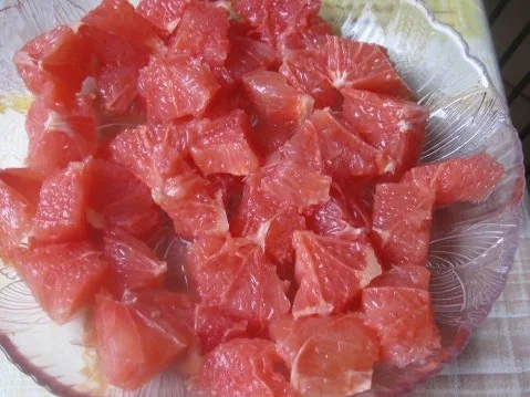 Paniertes Dorschfilet mit Grapefruitgemüse - Rezept - Bild Nr. 5