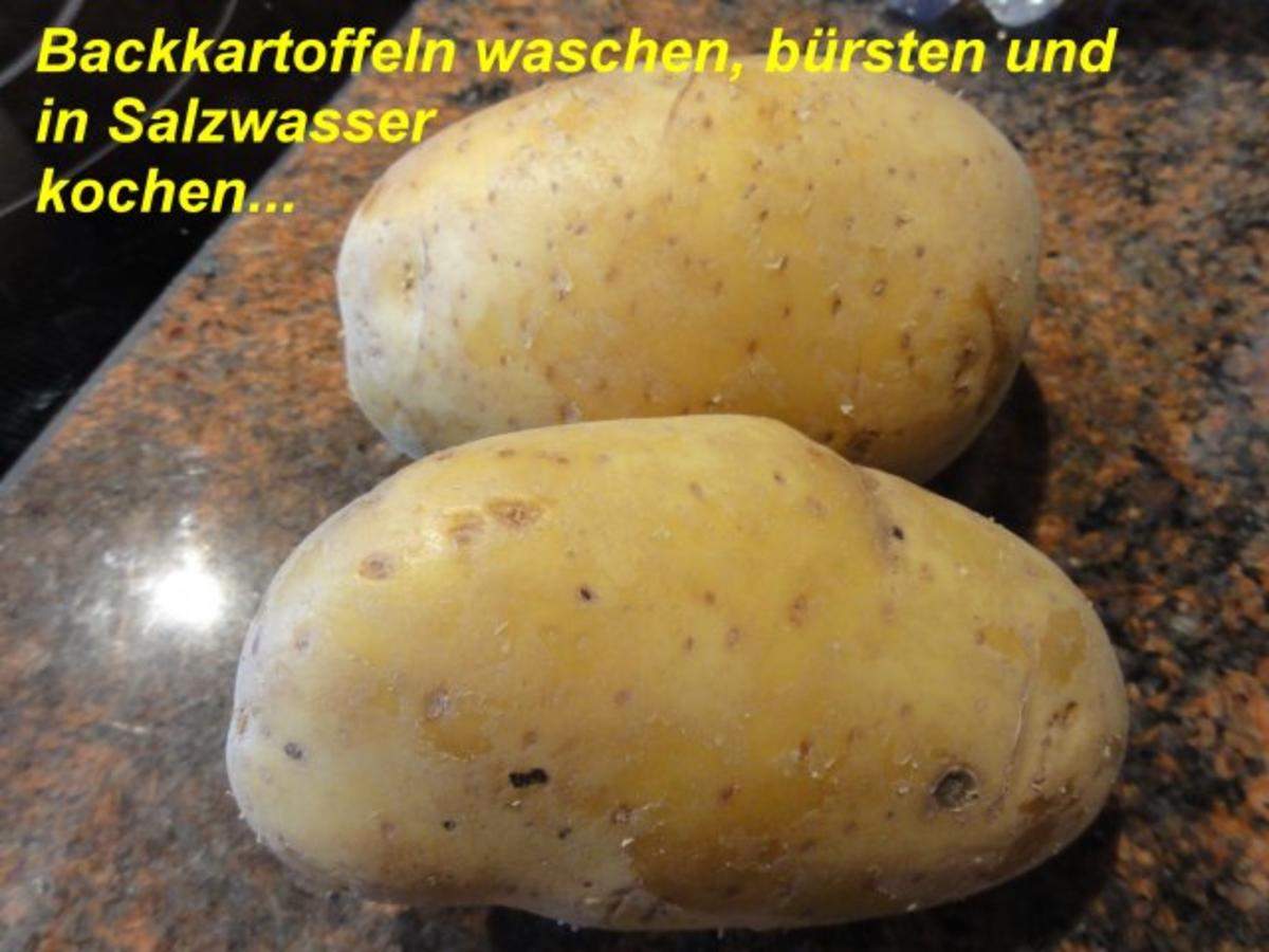 Kartoffel:   BACKKARTOFFEL mit Kräuterdip - Rezept - Bild Nr. 2