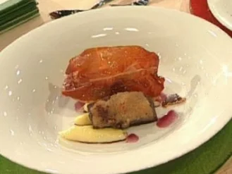 Rezept: Steak vom Wasserbüffel mit Schalottenkruste und Schupfnudeln Steak vom Wasserbüffel mit Schalottenkruste und Schupfnudeln - Rezept