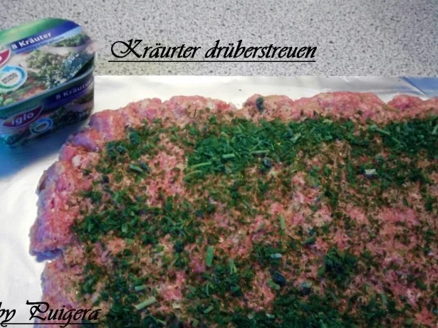Rezept: Gekräuterte Hackrolle Bild Nr. 3 Gekräuterte Hackrolle - Rezept - Bild Nr. 3