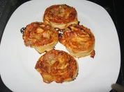 Pizza-Schnecken, wie sie jeder gerne mag! - Rezept