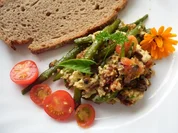 Bohnenchampignonpfanne - Rezept