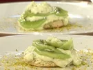 Pistazienbiskuit mit Kiwicreme a la Kim - Rezept