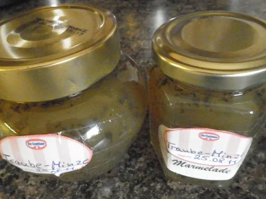 Weintrauben - Minze - Gelee - Rezept - Bild Nr. 5