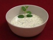Minz-Raita – Kaltes Joghurt-Süppchen (Thomas Drechsel) - Rezept