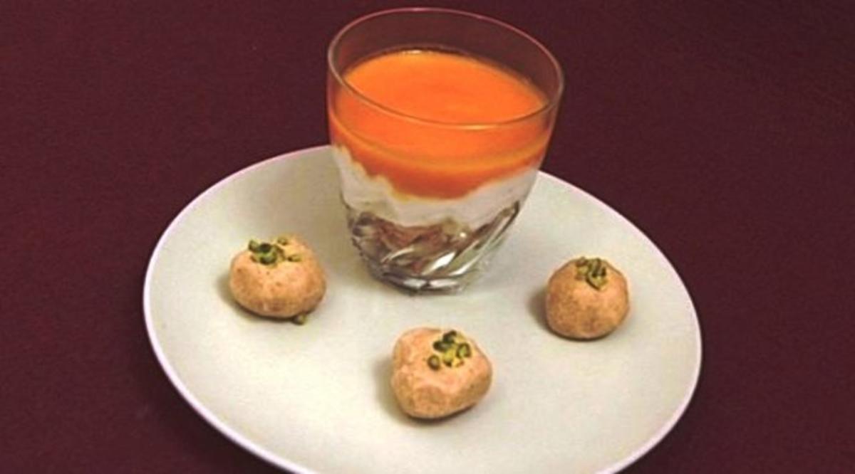 Bilder für Dher Na Laddu und Mangozwieback (Thomas Drechsel) - Rezept