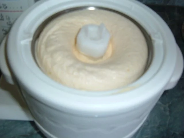 Eis : Pfirsich - Honig - Rezept - Bild Nr. 4