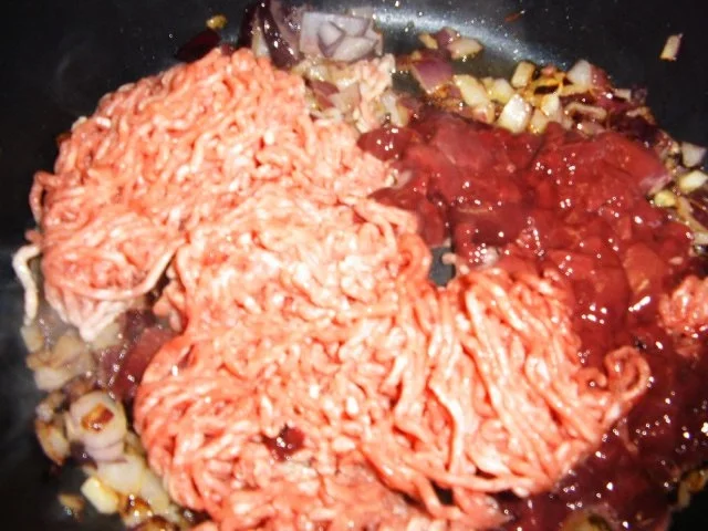 Rezept: Leber-Hack-Soße mit Nudeln Bild Nr. 7 Leber-Hack-Soße mit Nudeln - Rezept - Bild Nr. 7