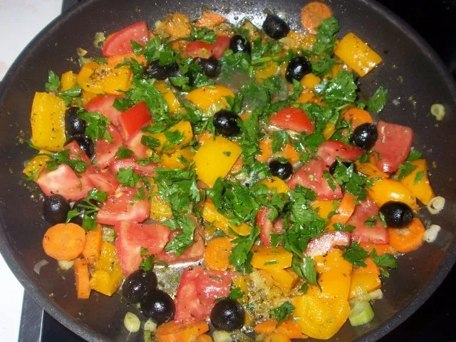 Kalbssteaks mit mediterranem Gemüse - Rezept - Bild Nr. 10