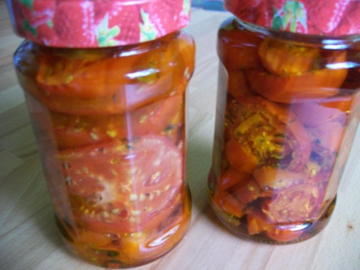 Getrocknete Tomaten - Rezept