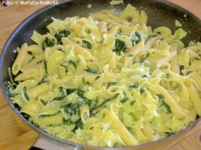 Pasta "Florentiner Art" - Rezept