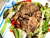 Sommersalat mit Geflügelleber - Rezept