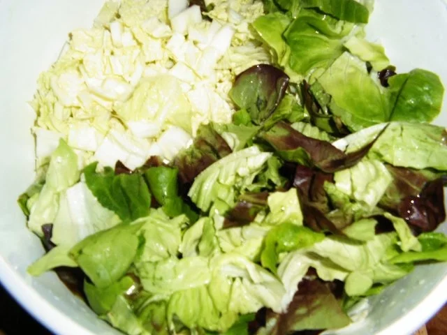 Sommersalat mit Geflügelleber - Rezept - Bild Nr. 2