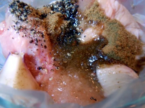 Supersaftige Hähnchenschlegel mit scharfem Ebly-Weizen - Rezept - Bild Nr. 2