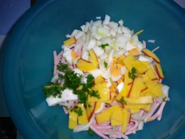 Rezept: Mein Wurstsalat Bild Nr. 2 Mein Wurstsalat - Rezept - Bild Nr. 2