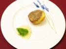 Pfirsiche mit Mandeln und Vanille (Aleks Bechtel) - Rezept