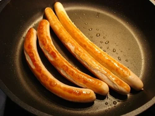 Nudelauflauf mit dreierlei Würstchen - Rezept - Bild Nr. 3