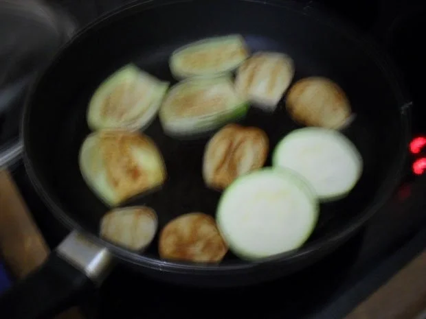 Lasagne mit Zucchini und Auberginen - Rezept - Bild Nr. 5