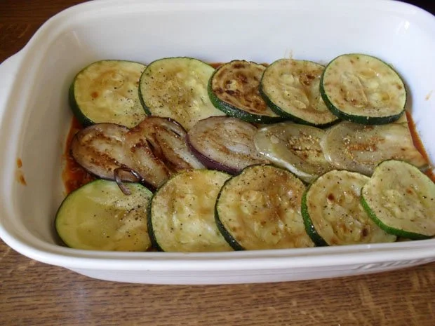 Lasagne mit Zucchini und Auberginen - Rezept - Bild Nr. 9