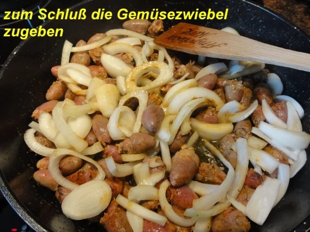 Geflügel:   HÄHNCHENHERZEN pikant gebraten - Rezept - Bild Nr. 6