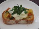 Bruschetta "Caprese" mit Rucola - Rezept