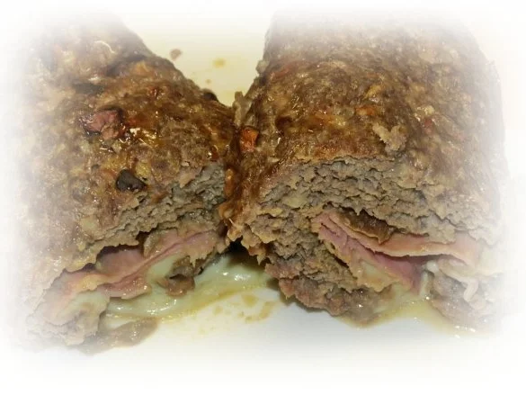 Hackfleischroulade alla Cordon bleu - Rezept - Bild Nr. 3
