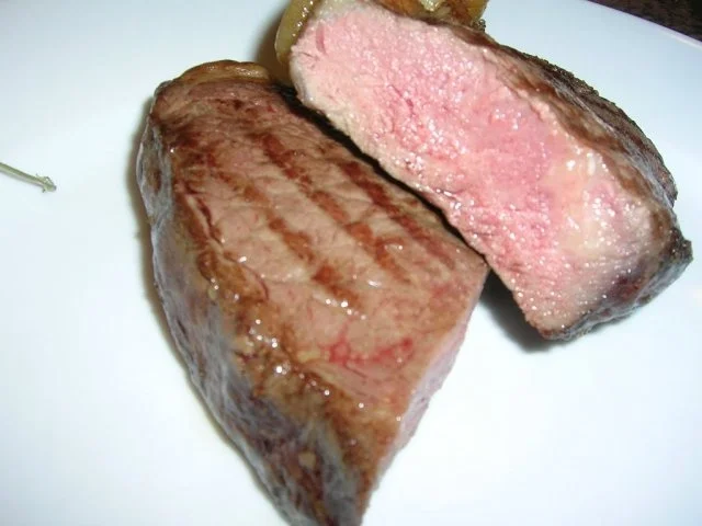 Rumpsteak mit Pfifferlingen und Bratkartoffeln aus rohen Kartoffeln - Rezept - Bild Nr. 8