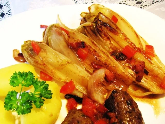 Chicoree-Gemüse ... - Rezept - Bild Nr. 7