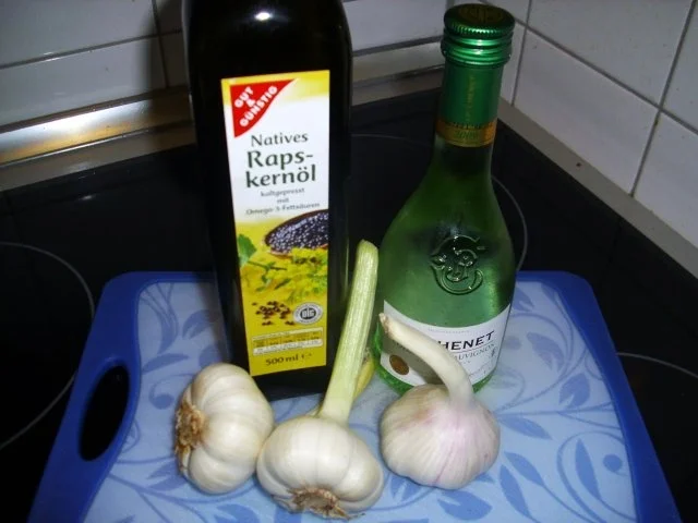 Rezept: Junger Knoblauch - Haltbar gemacht Bild Nr. 2 Junger Knoblauch - Haltbar gemacht - Rezept - Bild Nr. 2