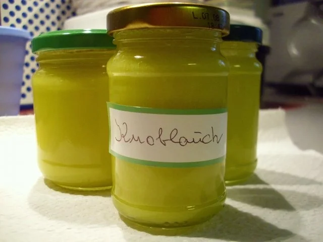 Rezept: Junger Knoblauch - Haltbar gemacht Junger Knoblauch - Haltbar gemacht - Rezept