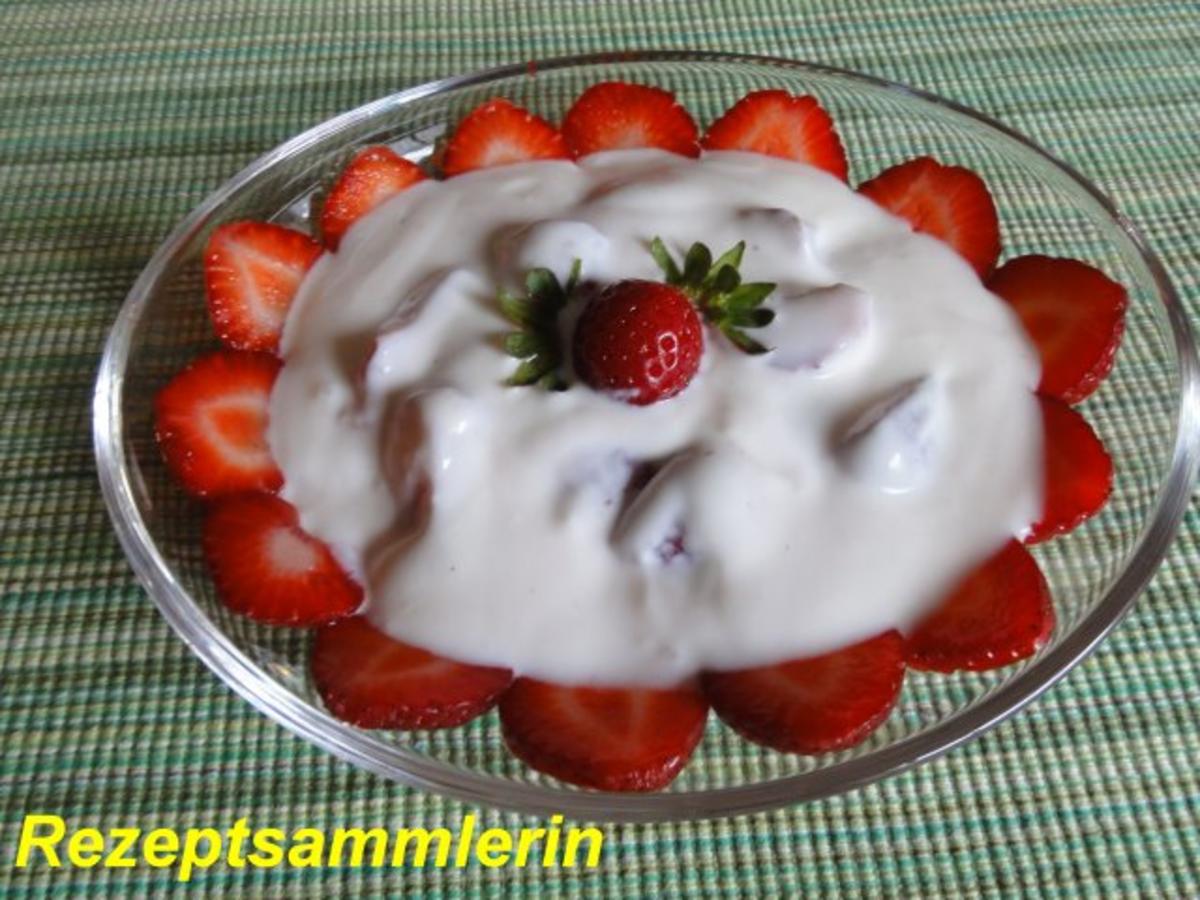 Dessert Erdbeer Joghurt Sahne Rezept Kochbar De