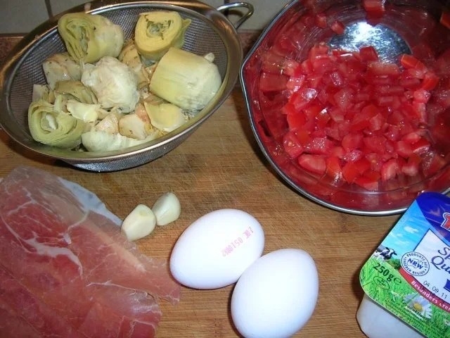 Artischockentorte mit Tomatenguss - pur oder als Beilage zu genießen - - Rezept - Bild Nr. 6