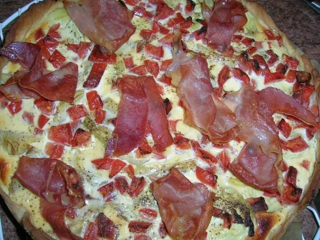 Artischockentorte mit Tomatenguss - pur oder als Beilage zu genießen - - Rezept - Bild Nr. 7