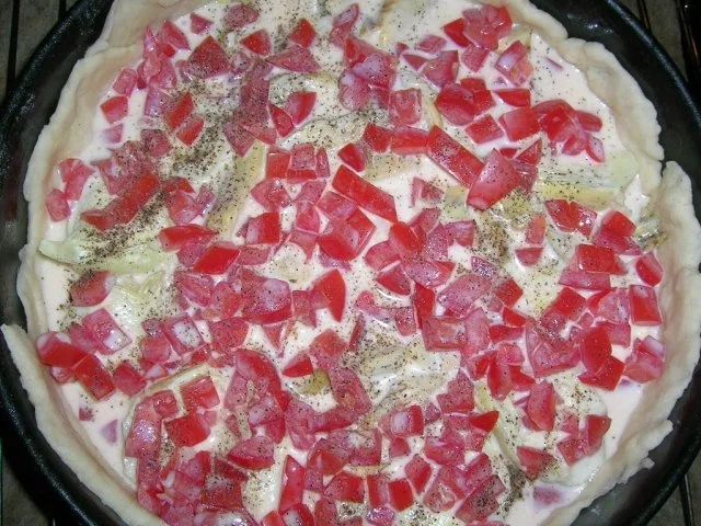 Artischockentorte mit Tomatenguss - pur oder als Beilage zu genießen - - Rezept - Bild Nr. 9