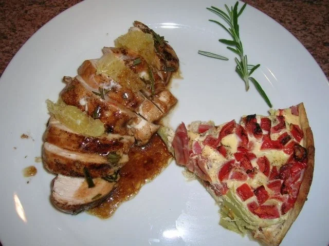 Artischockentorte mit Tomatenguss - pur oder als Beilage zu genießen - - Rezept - Bild Nr. 2