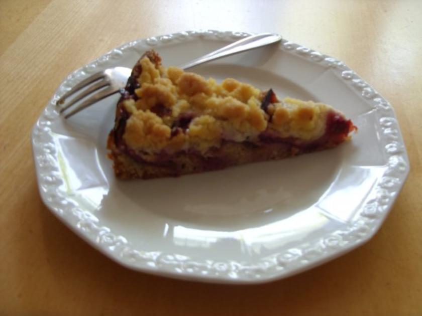G: Zwetschgen Nusskuchen mit Streusel - einfach - von eisfee67