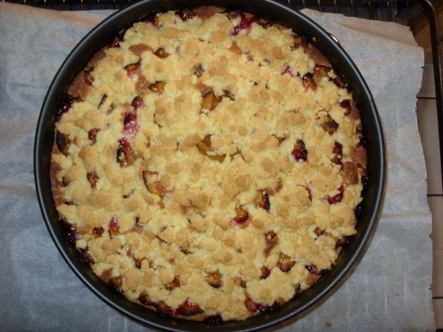 G: Zwetschgen - Nusskuchen mit Streusel - Rezept - Bild Nr. 5