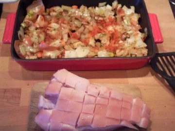 Schäuferla mit Seidenknödl - Rezept - Bild Nr. 5