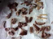 Wildlachsfilet mit Apfel-Pilzreis und Kräutersoße - Rezept