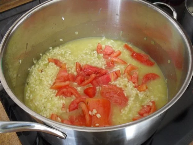 Rezept: Risotto mit Zucchini und Tomaten Bild Nr. 9 Risotto mit Zucchini und Tomaten - Rezept - Bild Nr. 9