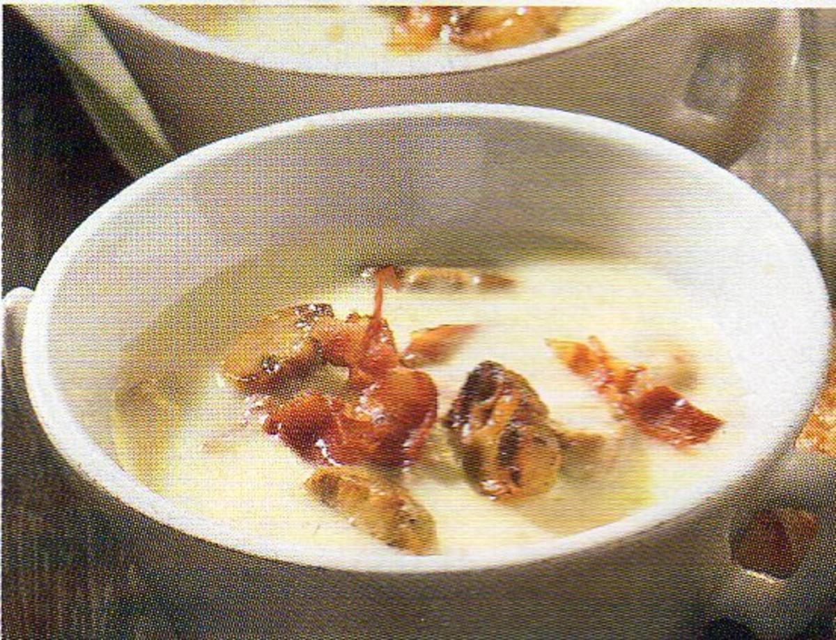 Campignon-Käsecreme-Suppe - Rezept