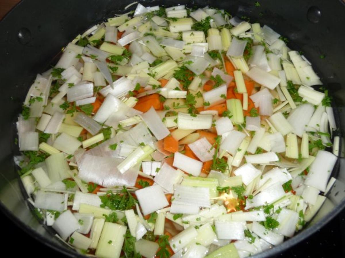 Gemüsesuppe mit Mettklößchen - Rezept - Bild Nr. 5