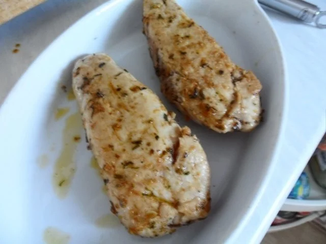 Putenfilet in Estragonmarinade - bei Niedrigtemperatur gegart - Rezept - Bild Nr. 3