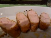 Putenfilet in Estragonmarinade - bei Niedrigtemperatur gegart - Rezept