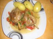 Mini-Haxen auf Biergemüse - Rezept