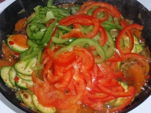 Schinken-Gemüse-Nudelpfanne - Rezept - Bild Nr. 6