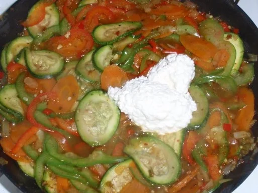 Schinken-Gemüse-Nudelpfanne - Rezept - Bild Nr. 7