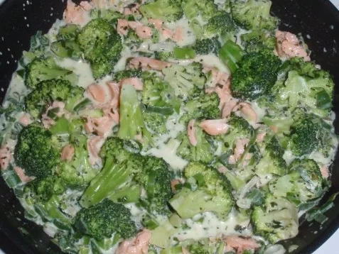 Rezept: Broccoli-Räucherlachs-Pasta Bild Nr. 7 Broccoli-Räucherlachs-Pasta - Rezept - Bild Nr. 7