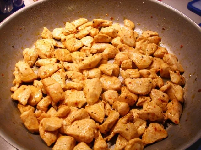 Hähnchenbrustfilet als Salat - Rezept - Bild Nr. 3