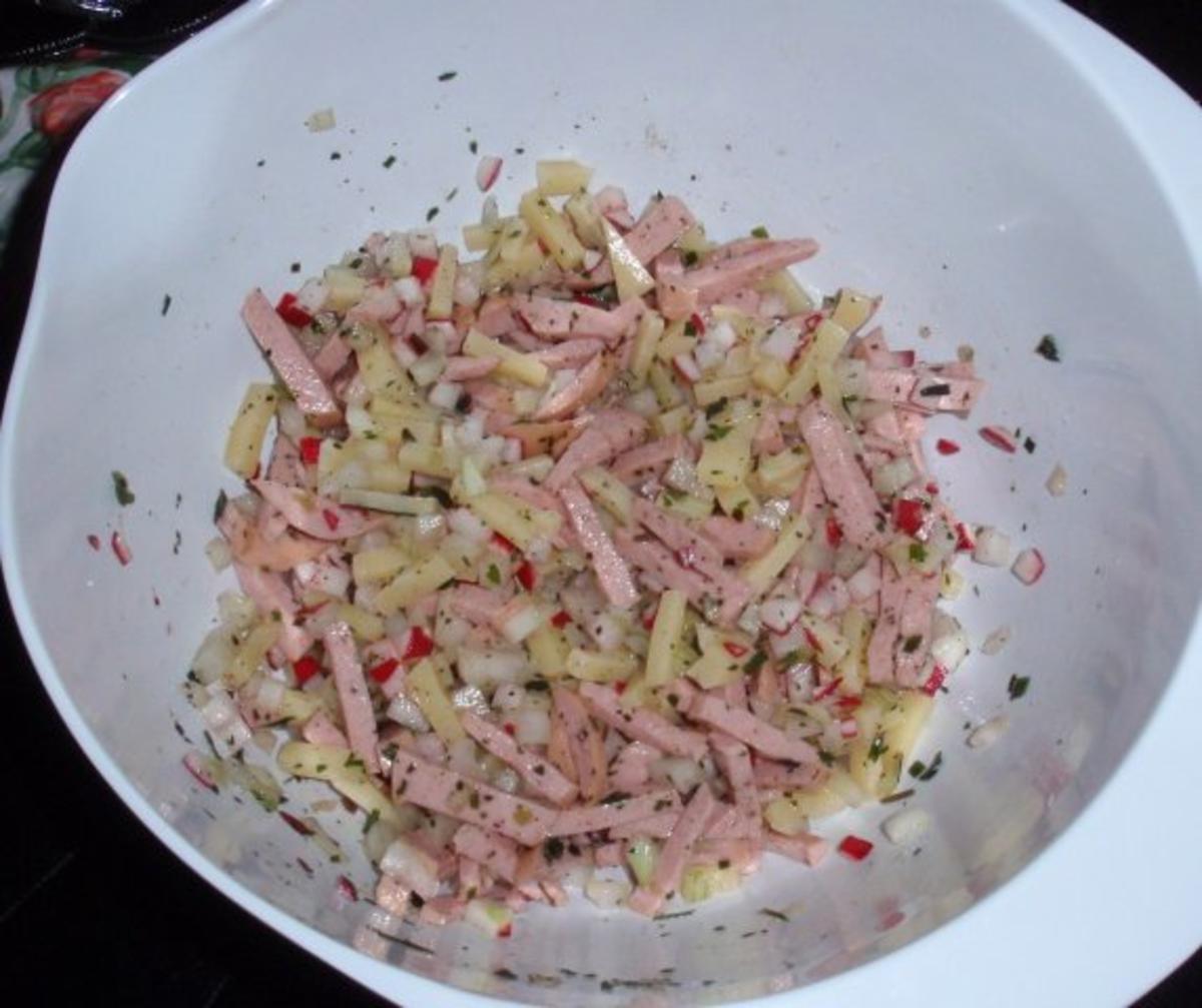 Köstlicher Wurstsalat - Rezept - Bild Nr. 5